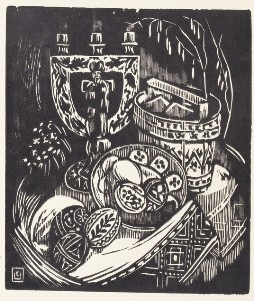 Натюрморт. Крашанки Натюрморт. Крашанки