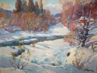 Зима в горах